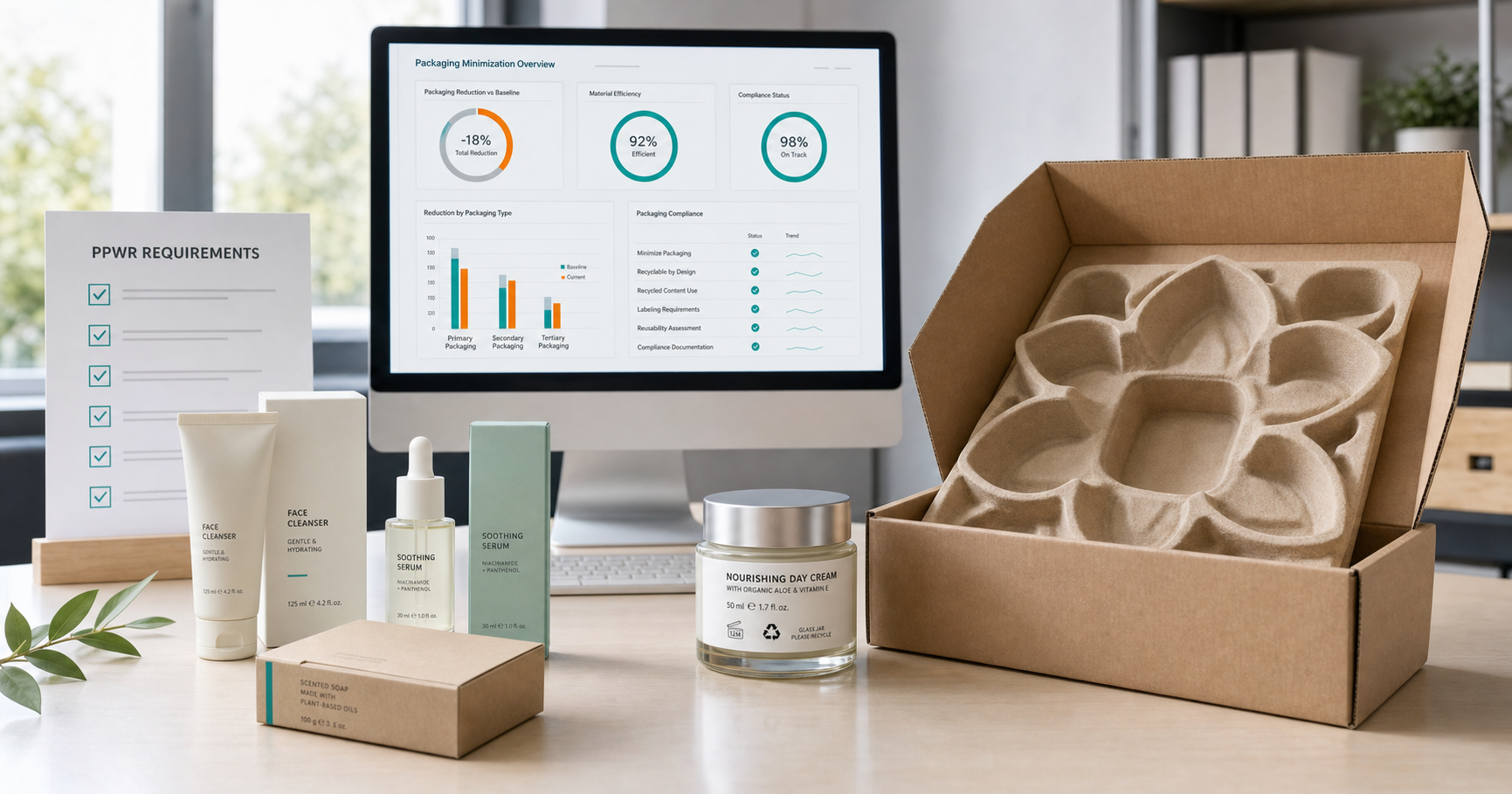 Cosmetic Packaging Efficiency Study