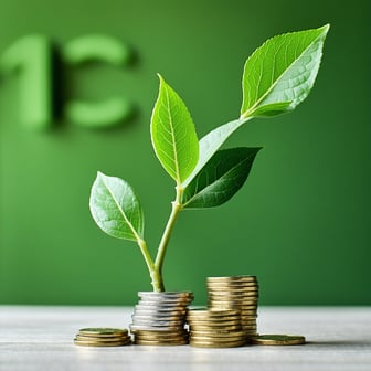 Oict that symbolige the ROI of a investiment