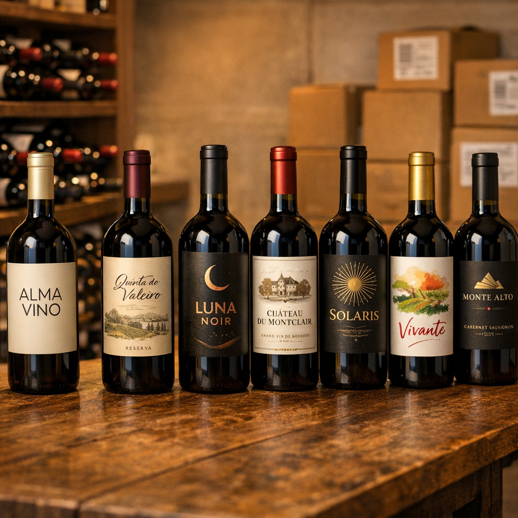 Como fotografar rótulos de vinho com boa legibilidade para canais digitais